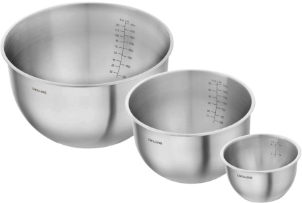 ZWILLING FRESH & SAVE Set of 3 steel bowls