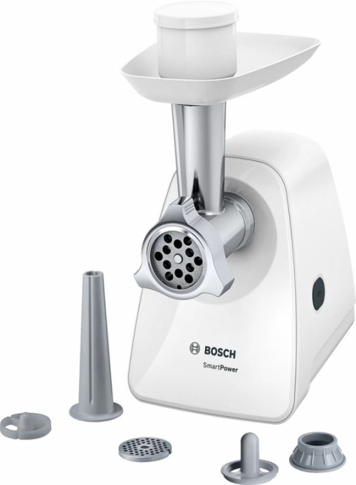 Bosch MFW2520W mincer 1500 W Stainless steel, White