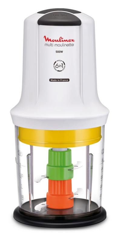 Moulinex AT7231 electric food chopper 0.5 L 500 W White