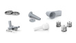 Bosch MFW2517W food processor 350 W White