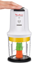 Moulinex AT7231 electric food chopper 0.5 L 500 W White