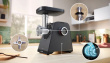 Bosch MFWS440B mincer 1900 W Black, Silver