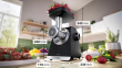 Bosch Serie 6 MFWS650B mincer 500 W Black, Silver