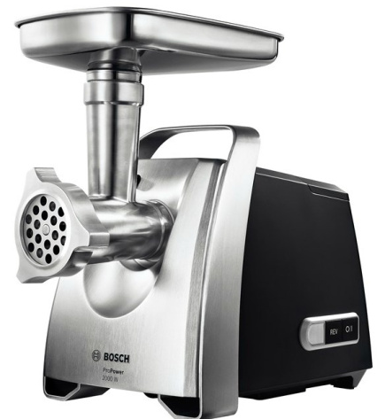 Bosch MFW68660 mincer 800 W Black, Chrome