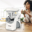 Zelmer ZMM9801B mincer 2200 W Stainless steel, Valge