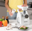Zelmer ZMM9801B mincer 2200 W Stainless steel, Valge