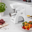 Zelmer ZMM9801B mincer 2200 W Stainless steel, Valge