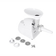 Mesko | Meat mincer | MS 4809 | Valge | 350 W | Middle size sieve; mince sieve; poppy sieve; plunger; sausage filler