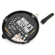 Barbecue grillpann AMT Gastroguss 432BBQEZ20B