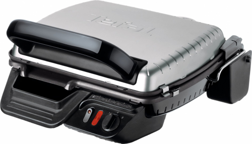 TEFAL UltraCompact GC305012 Electric Grill, 2000 W, Stainless Steel/Black