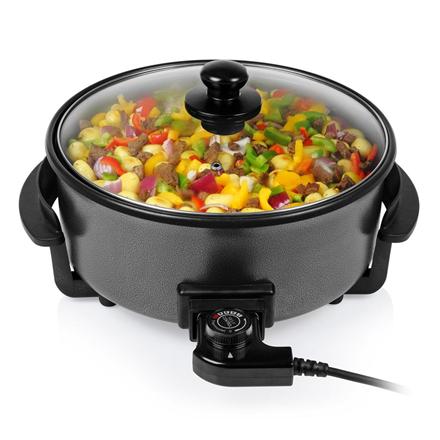 Tristar | Multifunctional grill pan XL | PZ-9135 | Diameter 30 cm | Grill | 1500 W | Lid included | Fixed handle | Black 356372
