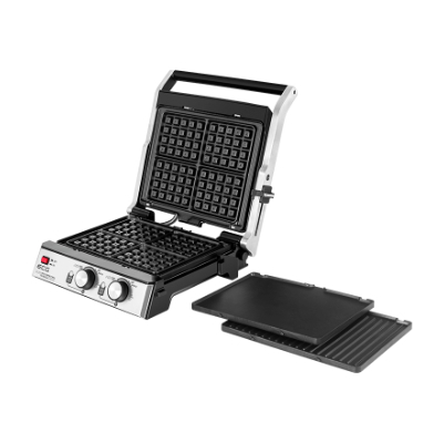 ECG KG 2033 Duo Grill & Waffle, 2000W, 4 working positions, 2 independent thermostats