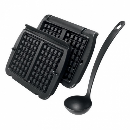 Tefal Optigrill, must - Vahvliplaadid + kulp / XA724810