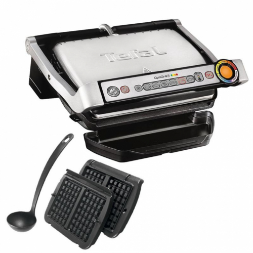 Lauagrill Tefal Optigrill+ koos vahvliplaatidega / GC716D