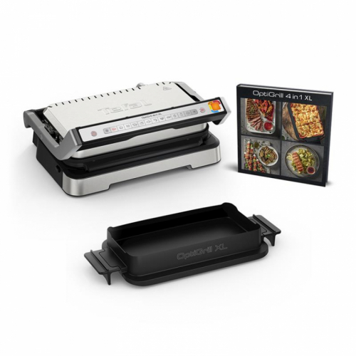 Tefal OptiGrill 4in1 XL, 2200 W, roostevaba teras - Lauagrill / GC784D30