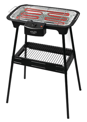 Adler AD 6602 Grill Tabletop Electric Black 2000 W