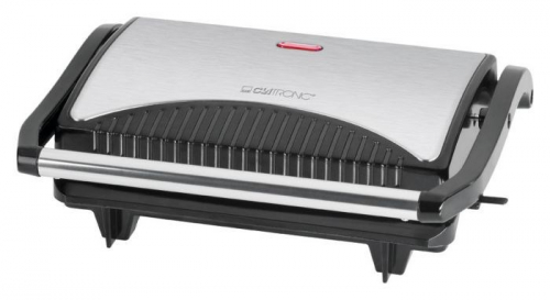 Clatronic MG 3519 electric grill (700W table-top, black and silver)