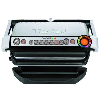 TEFAL | OptiGrill+ + Waffle plate set | GC716D12 | Electric Grill | 2000 W | Silver