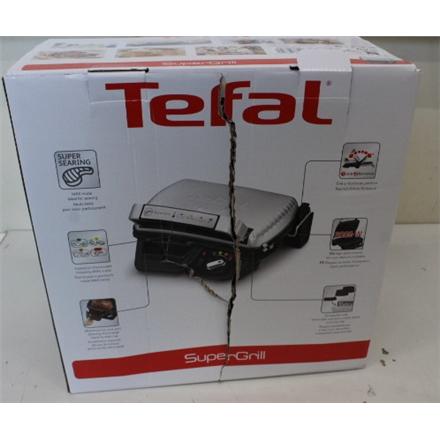 Taastatud. TEFAL GC450B32 SuperGrill Standard, Stainless Steel/Black | TEFAL | SuperGrill Standard | GC450B32 | Contact | 2000 W | Stainless steel | DAMAGED  PACKAGING,DENT ON  THE  TOP