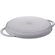 Staub Grillpfanne induktion rund 30cm Graphit-grau