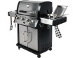 Yato YG-20013 outdoor barbecue/grill Cart Gas Black, Silver 17500 W
