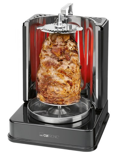 Clatronic DVG 3686 Grill Electric Must 1400 W