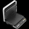 AENO ''Electric Grill EG5: 2000W, 2 heating modes - Lower Grill, Both Grills, 6 preset programs, Defrost, Max opening angle -180°, Temperature regulation, Timer, Removable double-sided plates, Plate size 320*220mm''