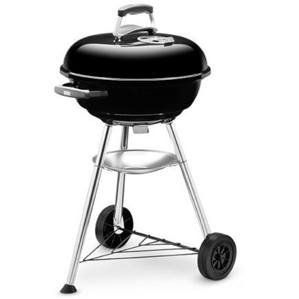 Weber 1221004 Compact Veekeetja. Holzkohle-Kugelgrill
