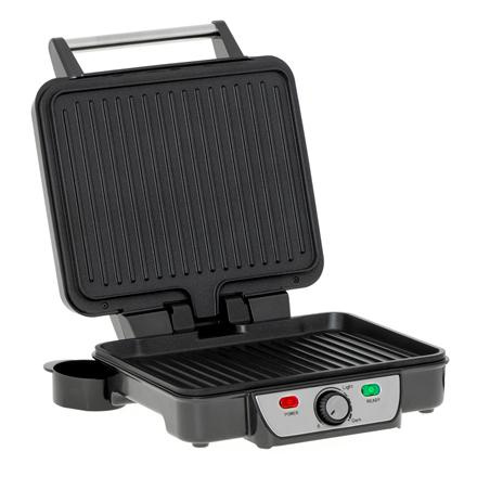 Mesko | Grill | MS 3050 | Contact grill | 1800 W | Must/Stainless steel