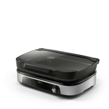 Philips Table Grill | HD6212/90 | 2400 W | Must/Stainless Steel