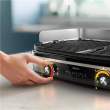 Philips HD6222/90 Table Grill, Must/Stainless Steel