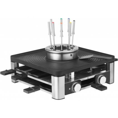 WMF Lumero 0415480011 raclette grill 8 person(s) 1960 W Must, Stainless steel
