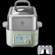BUYDEEM Multi function Digital Food Steamer, model G564, color Cozy Greenish, EU