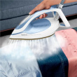 TEFAL | Steam Station Pro Express | GV9710E0 | 3000 W | 1.2 L | 7.6 bar | Auto power off | Vertical steam function | Calc-clean function | White/Blue