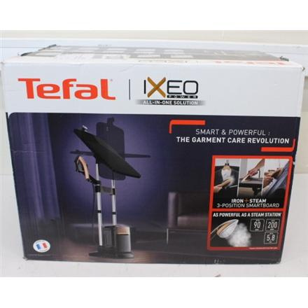 Восстановленный. TEFAL QT2020 IXEO Garment Steamer, 2170 W, Water tank 1,1 L, 3 steam settings, Black/Copper | TEFAL | Garment Steamer | IXEO POWER QT2020E0 | Handheld | 2170 W | 1.1 L | 90 g/min | Black/Copper | DAMAGED PACKAGING, SCRATCHED STEAMER SOLE 