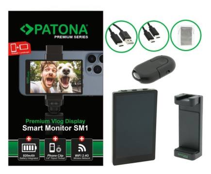 PATONA 4199 camera monitor 10.1 cm (3.97