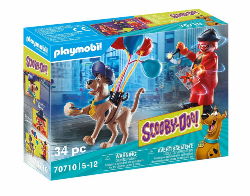 Playmobil Scooby-Doo Adventure with Ghost Clown