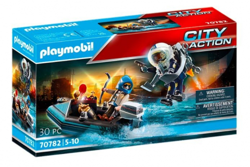 Playmobil Zestaw z figurkami City Action 70782 Policyjny plecak odrzutowy