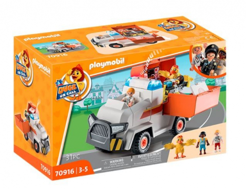 Playmobil DUCK ON CALL 70916 Ambulance set with figurine