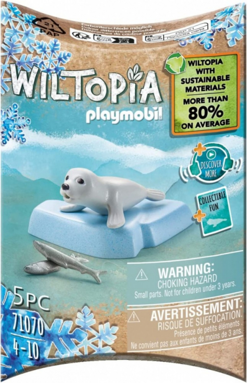 Playmobil Figures set Wiltopia 71070 Young Seal