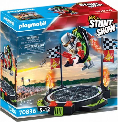 Playmobil Figures set Stunt Show 70836 Air Stunt Show Stuntman with Jetpack