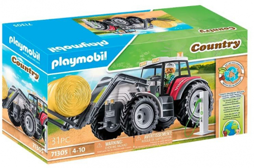 Playmobil Country 71305 Large Tractor with Accessories