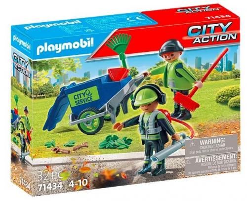 Playmobil Street Cleaning Team