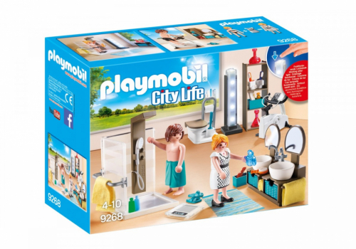 Playmobil Figures set Bathroom