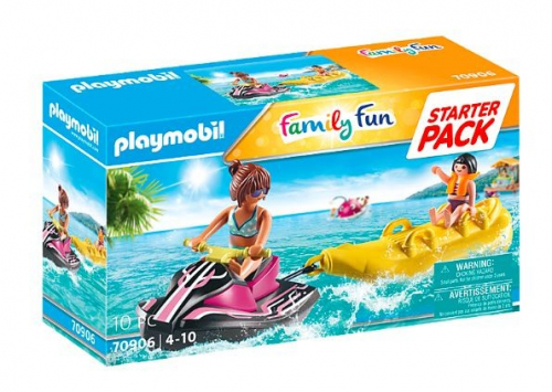 Playmobil Set Family Fun 70906 Starter Pack Jet Ski with Banana Boat