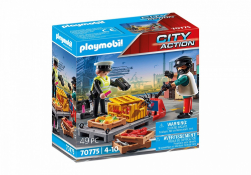 Playmobil Customs control