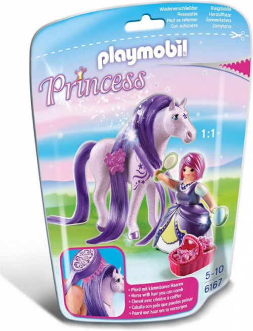 Playmobil Figures set Princess 6167 Princess Viola with Horse