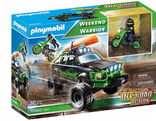 Playmobil Off Road Weekend Warrior 3w1 70460