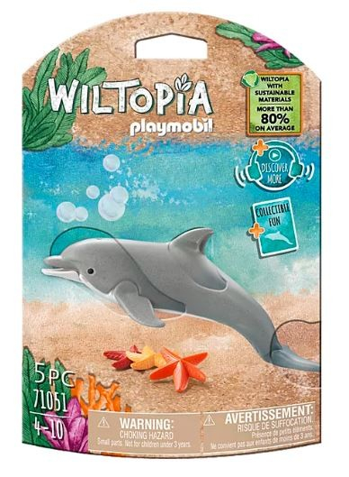 Playmobil Figures set Wiltopia 71051 Dolphin