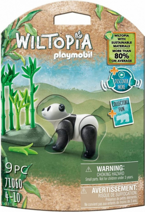 Playmobil Figures set Wiltopia 71060 Panda